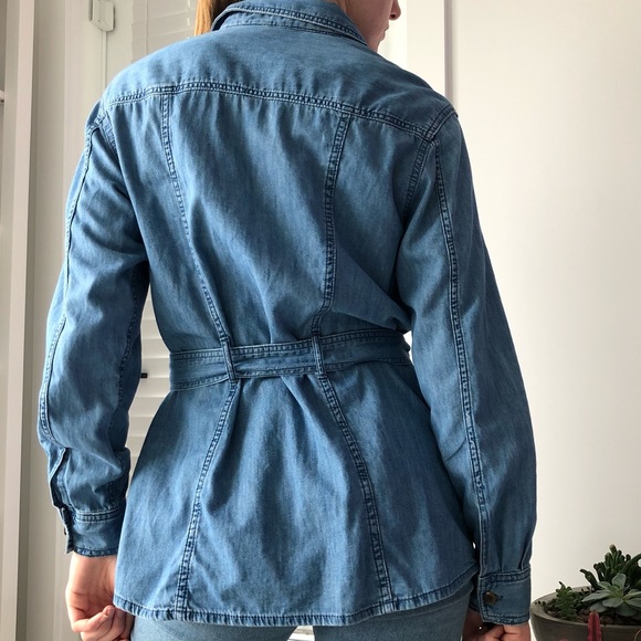 H&M Tie Belt Utility Jacket | M - Picture 3 of 9